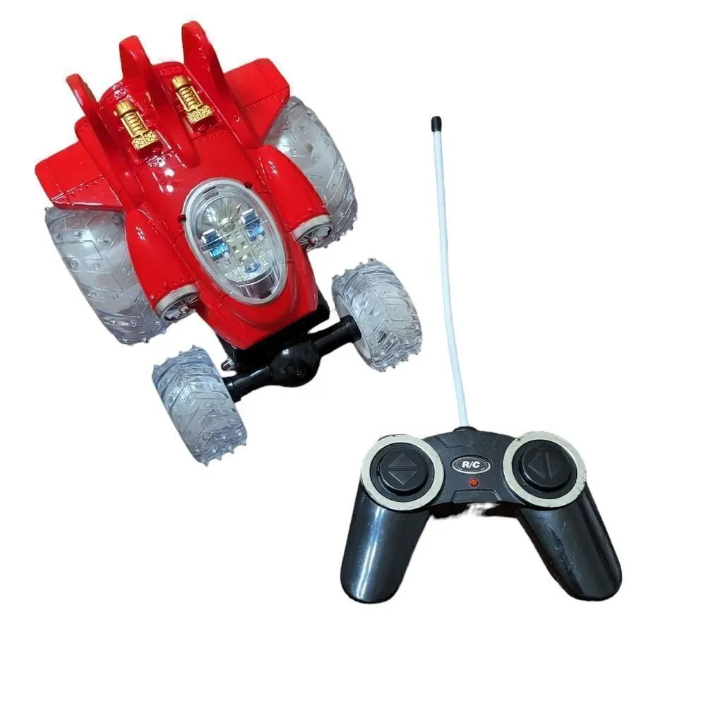 Remote light up climbing car